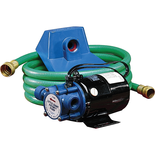 Non-Submersible, Self-Priming Plated Brass Transfer Pumps, 115 V, 360 GPH, 1/10 HP Helyx Safety & Industrial Supplies