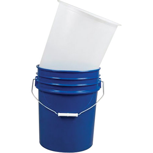 Inserts for Steel Pails, 11-1/4" Dia. x 12-1/4" H, 5 US gal (4.16 imp. Gal.) Capacity Helyx Safety & Industrial Supplies