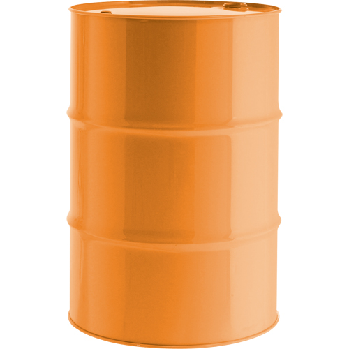 Barils en acier, 55 gal. US (45,8 gal. imp.), Non doubl&eacute;, Orange, Dessus ferm&eacute;, UN1A1/Y1.8/300, Calibre 16 Helyx Safety & Industrial Supplies