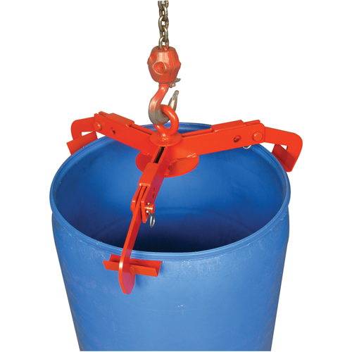 Leveurs de barils ouverts, 30 - 55 gal. US (25 - 45 gal. imp.), Cap. 1000 lb/454 kg Helyx Safety & Industrial Supplies