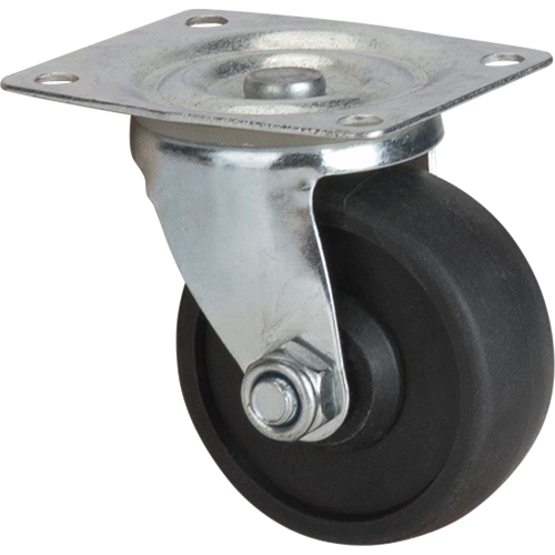 Roulette, Pivotant, 3" (76 mm), Polyol&eacute;fine, 250 lb (113 kg) Helyx Safety & Industrial Supplies