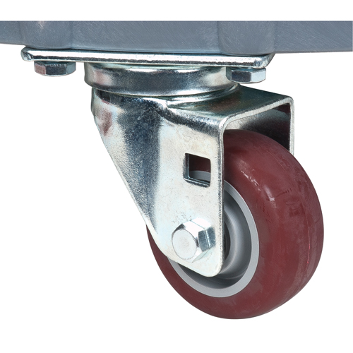 Socle roulant pour baril de confinement des fuites, 24,25" dia. X 7,625" h, Cap. de d&eacute;versement 1,5 gal. US Helyx Safety & Industrial Supplies
