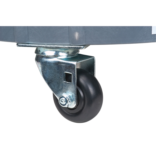 Leak Containment Drum Dolly, 24.25" dia. X 7.625" H, 1.5 US Gal. Spill Cap. Helyx Safety & Industrial Supplies
