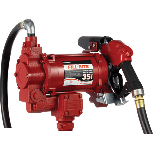 Pompes c. a. utilitaires &agrave; soupape rotative avec embout, 115/230 V, 35 gal./min Helyx Safety & Industrial Supplies