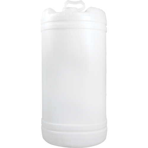Polyethylene Drums -Tight Head, 15 US gal. (12.49 imp. Gal.), Closed Top, Natural Helyx Safety & Industrial Supplies