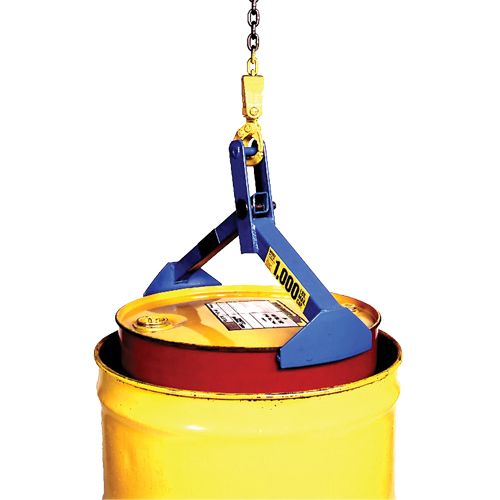 Drum & Overpack Lifter, 55 -85 US gal. (45 -70 Imperial Gal.), 1000 lbs./454 kg Cap. Helyx Safety & Industrial Supplies