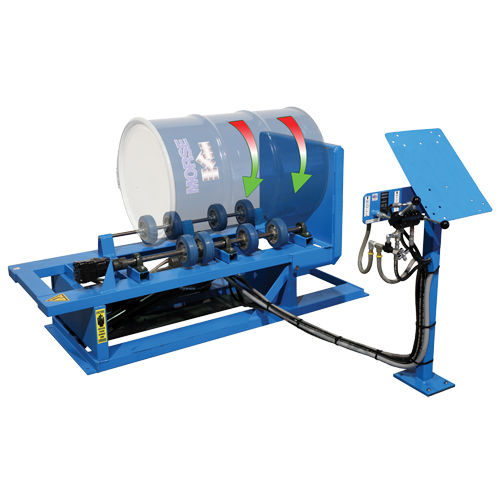 M&eacute;langeur de baril Hydra-Lift, 55 gal. US (45 gal. imp.) Capacit&eacute;, Vitesse variable, 1 CV Helyx Safety & Industrial Supplies