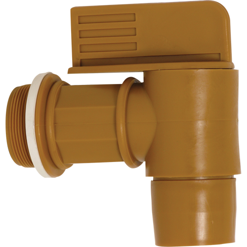 Robinet pour baril &agrave; fermeture manuelle Flo-King, Poly&eacute;thyl&egrave;ne, NPT de 2" Helyx Safety & Industrial Supplies