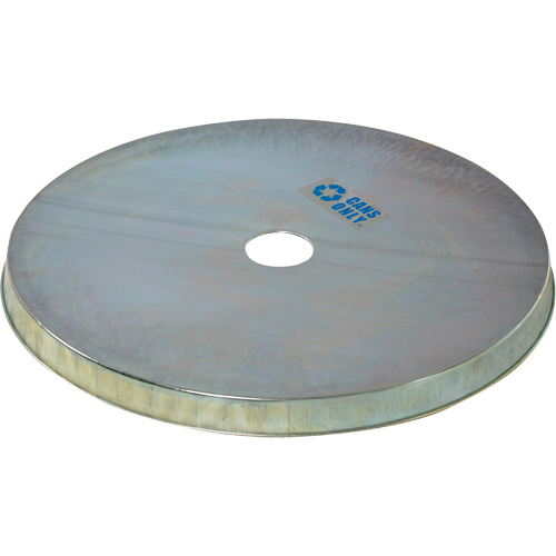 Galvanized Steel Drum Cover with Can Opening Helyx Safety & Industrial Supplies