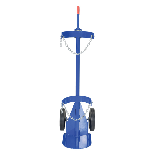 Chariot pour bouteille de gaz, Roues Caoutchouc, Base de 12" la x 15-1/2" lo, 500 lb Helyx Safety & Industrial Supplies