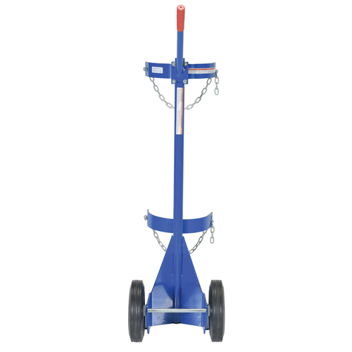 Chariot pour bouteille de gaz, Roues Caoutchouc, Base de 12" la x 15-1/2" lo, 500 lb Helyx Safety & Industrial Supplies