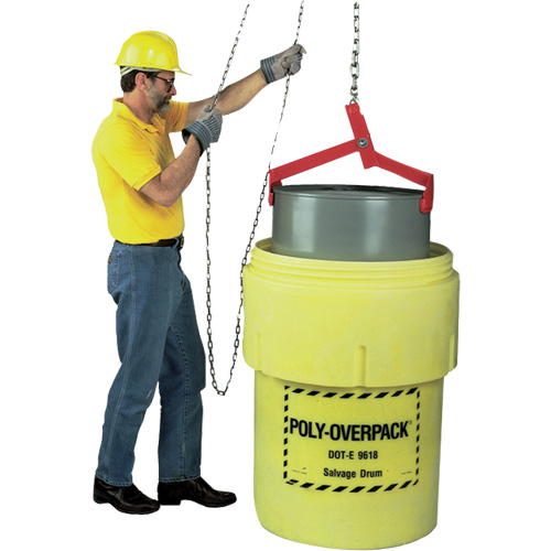 L&egrave;ve-baril, Baril de 85 gal. US (70 gal. imp.), Capacit&eacute; 1000 lb/454 kg Helyx Safety & Industrial Supplies