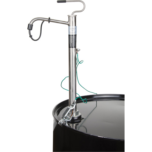 Pompe de type &agrave; tirer pour baril homologu&eacute;e FM, Pour 15 - 55 gal., 7 oz/course Helyx Safety & Industrial Supplies