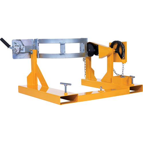 Fork Mounted Drum Carrier, For 55 US Gal. (45.8 Imperial Gal.) Helyx Safety & Industrial Supplies