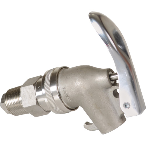 Robinet de baril manuel, Acier inoxydable, NPT de 3/4" Helyx Safety & Industrial Supplies