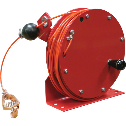 D&eacute;vidoir avec mise &agrave; la terre pour l'&eacute;lectricit&eacute; statique G 3000, Longueur de 100', Robuste Helyx Safety & Industrial Supplies