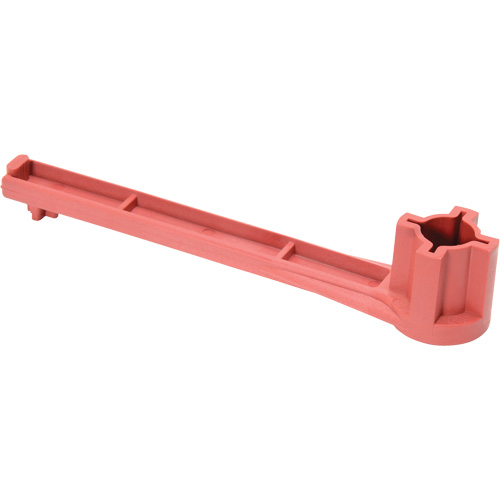 Single Ended Specialty Bung Nut Wrench, 1-1/4" Opening, 8" Handle, Non-Sparking Nylon Helyx Safety & Industrial Supplies