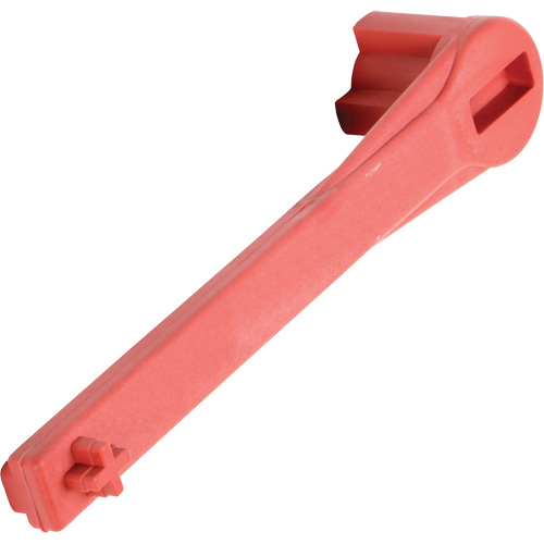 Single Ended Specialty Bung Nut Wrench, 1-1/4" Opening, 8" Handle, Non-Sparking Nylon Helyx Safety & Industrial Supplies