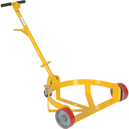 Lo-Profile Drum Caddy, Steel Construction, 30 US Gal. (24.9 Imperial Gal.)/5 US Gal. (4.1 Imperial Gal.)/55 US Gal. (45.8 Imperial Gal.) Helyx Safety & Industrial Supplies