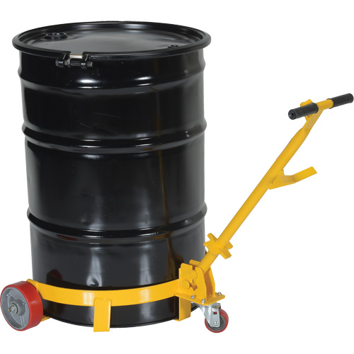 Lo-Profile Drum Caddy, Steel Construction, 30 US Gal. (24.9 Imperial Gal.)/5 US Gal. (4.1 Imperial Gal.)/55 US Gal. (45.8 Imperial Gal.) Helyx Safety & Industrial Supplies