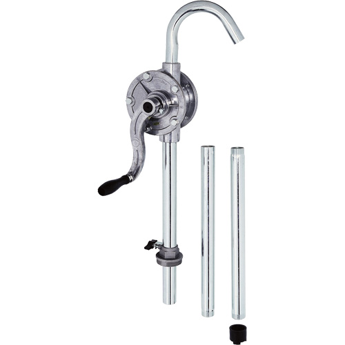 Rotary Drum Pump, Aluminum, Fits 5-55 Gal., 9.5 oz./Stroke Helyx Safety & Industrial Supplies