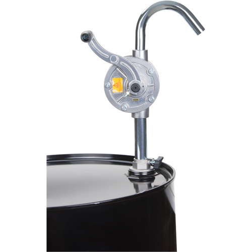 Rotary Drum Pump, Aluminum, Fits 5-55 Gal., 9.5 oz./Stroke Helyx Safety & Industrial Supplies