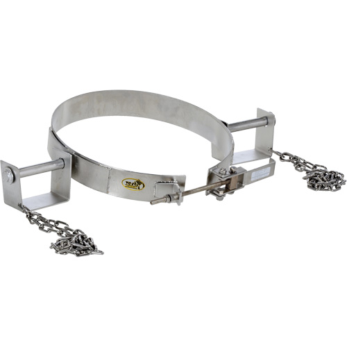 Tilting Drum Ring, 30 US Gal. (24.98 Imperial Gal.) Drum Size, 1200 lbs./544 kg Cap. Helyx Safety & Industrial Supplies