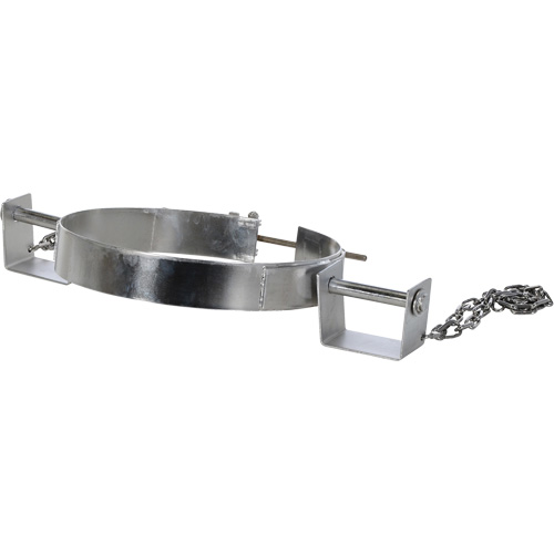 Tilting Drum Ring, 30 US Gal. (24.98 Imperial Gal.) Drum Size, 1200 lbs./544 kg Cap. Helyx Safety & Industrial Supplies