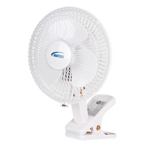 Clip-On & Desk Fan, 6" Diameter, 2 Speeds Helyx Safety & Industrial Supplies