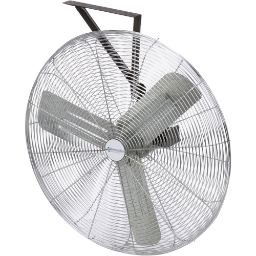 Ventilateur mural non-oscillant, Commercial, 3 vitesses, Diam&egrave;tre de 24" Helyx Safety & Industrial Supplies