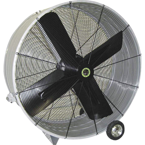 Belt Drive Drum Fans, Industrial, 1 Speed, 48" Diameter Helyx Safety & Industrial Supplies