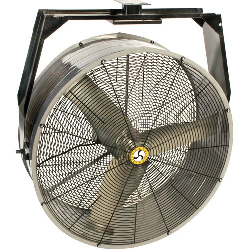 Direct Drive 4-in-1&reg; Drum Fan, Industrial, 3 Speed, 30" Diameter Helyx Safety & Industrial Supplies