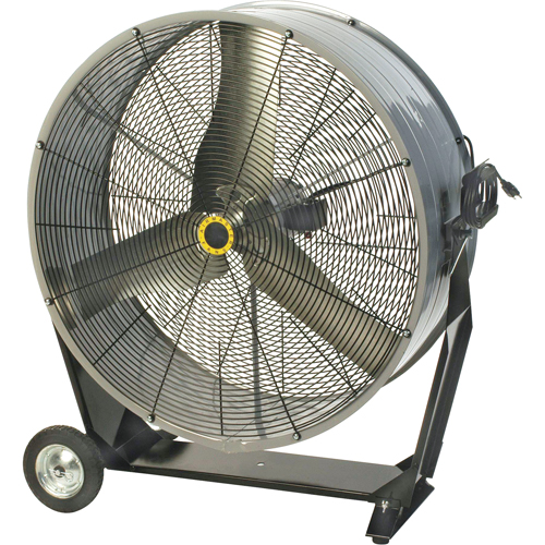 Direct Drive 4-in-1&reg; Drum Fan, Industrial, 3 Speed, 30" Diameter Helyx Safety & Industrial Supplies