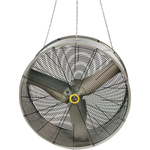 Direct Drive 4-in-1&reg; Drum Fan, Industrial, 3 Speed, 30" Diameter Helyx Safety & Industrial Supplies
