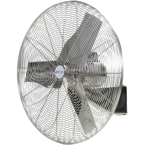 Ventilateurs en acier inoxydable lavables &agrave; grande eau pour service alimentaire, Industriel, 1 vitesses, Diam&egrave;tre de 20" Helyx Safety & Industrial Supplies