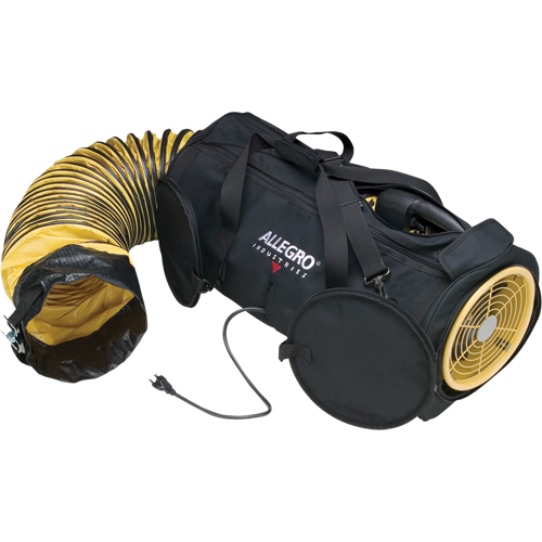 ALLEGRO INDUSTRIES "Air Bag" Blower Systems, 1/4 HP, 700 CFM Helyx Safety & Industrial Supplies