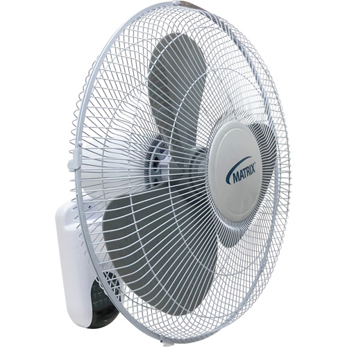 Ventilateur mural oscillant, Commercial, 3 vitesses, Diam&egrave;tre de 16" Helyx Safety & Industrial Supplies
