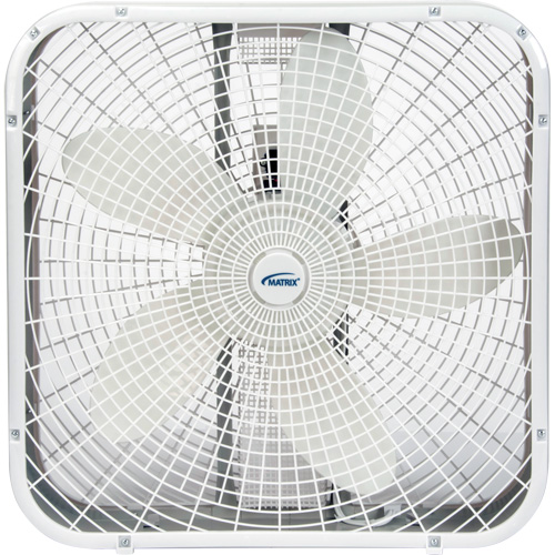 Box Fan, Commercial, 3 Speed, 20" Diameter Helyx Safety & Industrial Supplies