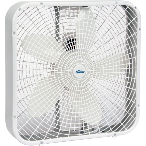 Box Fan, Commercial, 3 Speed, 20" Diameter Helyx Safety & Industrial Supplies