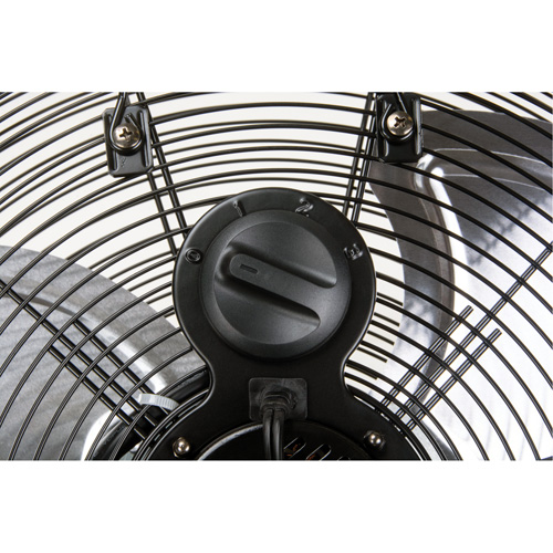 High-Velocity Floor Fan, Commercial, 3 Speed, 16" Diameter Helyx Safety & Industrial Supplies