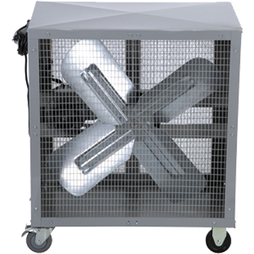 Ventilateur &agrave; filtre mobile et robuste &agrave; entraînement direct, 2 Vitesses Helyx Safety & Industrial Supplies