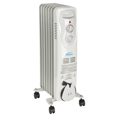 Radiateur, Rempli d'huile, &eacute;lectrique, 5120 Helyx Safety & Industrial Supplies