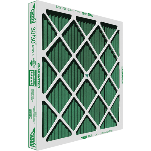 Filtre &agrave; panneau de grande capacit&eacute; 30/30, Sac, MERV 8, 16" la x 1" p x 16" h Helyx Safety & Industrial Supplies