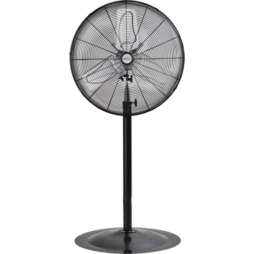 Ventilateur non oscillant sur socle, Robuste, 2 Vitesses, Diam&egrave;tre de 24" Helyx Safety & Industrial Supplies