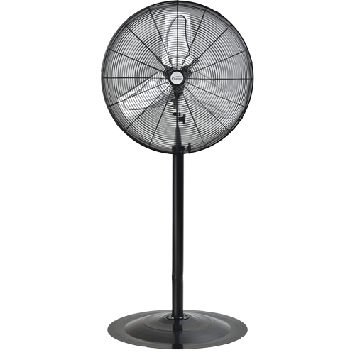 Ventilateur oscillant sur socle, Robuste, 2 Vitesses, Diam&egrave;tre de 24" Helyx Safety & Industrial Supplies