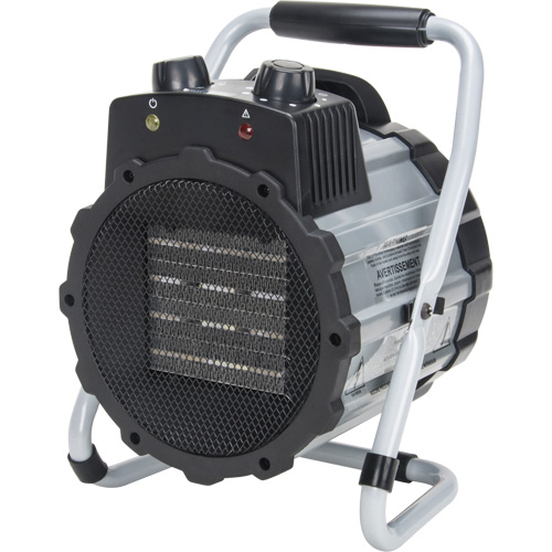 Portable Heater, Ceramic, Electric, 5200 BTU/H Helyx Safety & Industrial Supplies