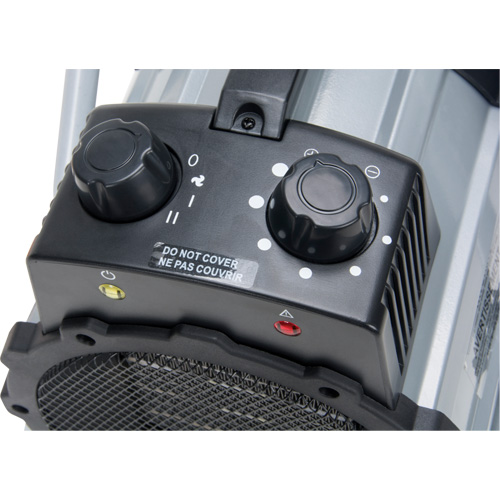 Portable Heater, Ceramic, Electric, 5200 BTU/H Helyx Safety & Industrial Supplies