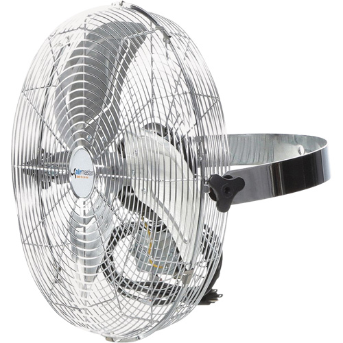 Wall-Mounted Air Circulator, Commercial, 3 Speed, 18" Diameter Helyx Safety & Industrial Supplies
