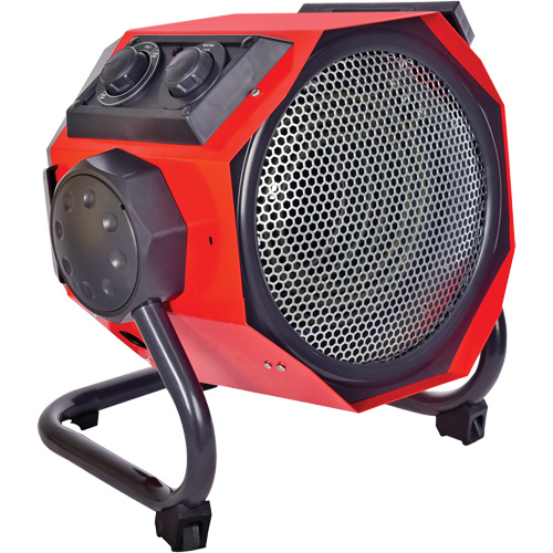 Heavy-Duty Tilted Heater, Ceramic, Electric, 19107 BTU/H Helyx Safety & Industrial Supplies
