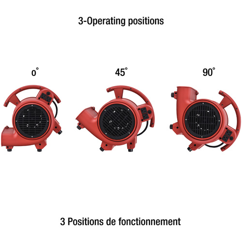 Air Mover, 550 CFM Helyx Safety & Industrial Supplies